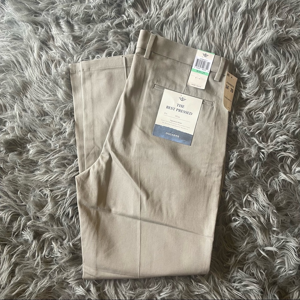 DOCKER’S | Slim Signature Khakis